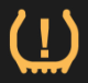 Low tire pressure warning light